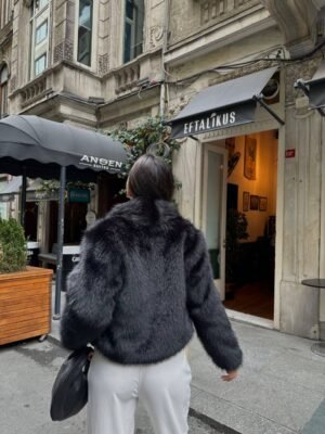 Alternative view of Eco Γούνα Black