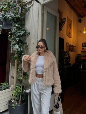 Alternative view of Eco Γούνα Caramel