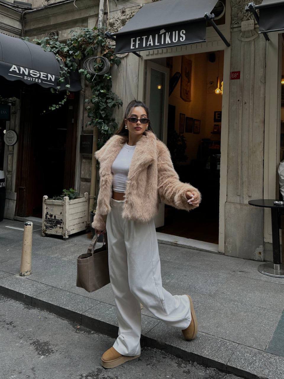 Eco Γούνα Caramel - Image 3