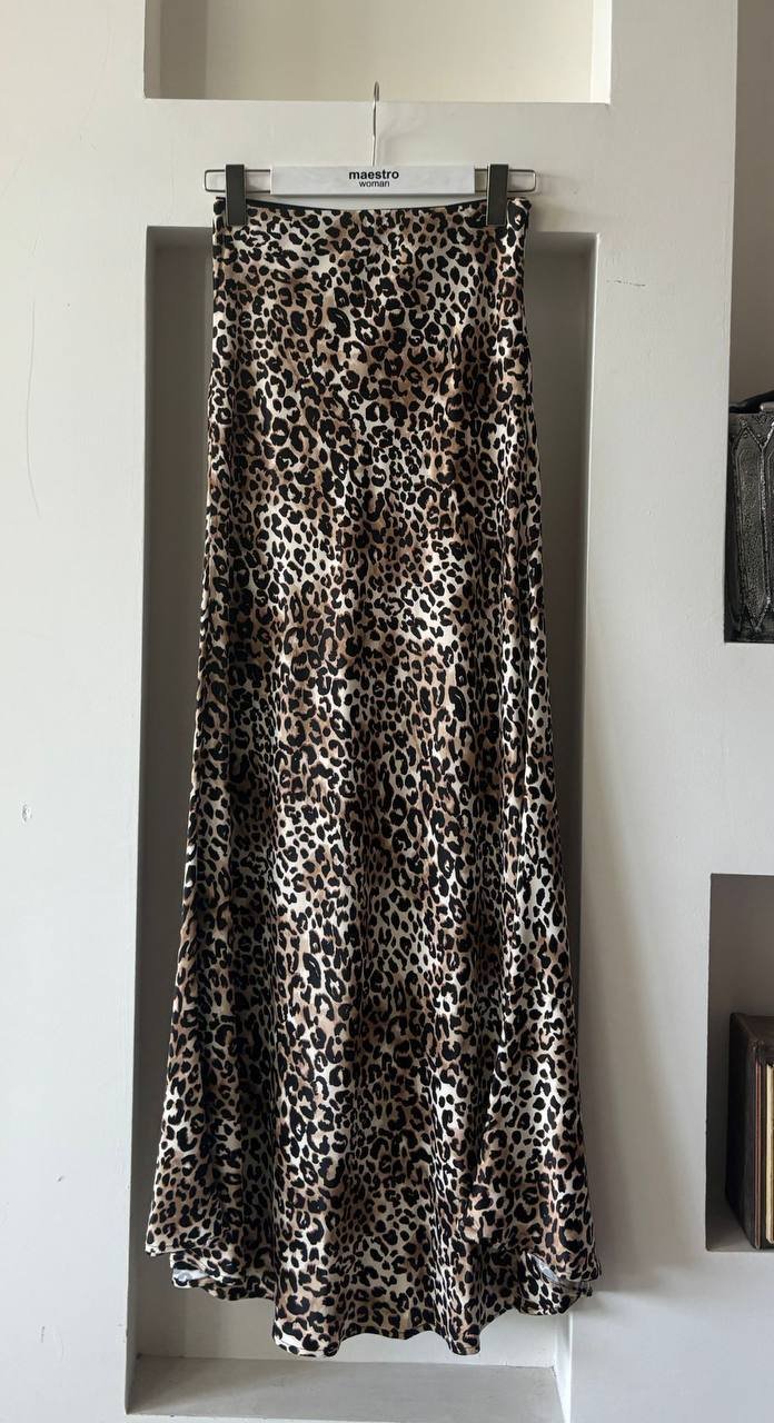 Λεοπάρ Σατέν Φούστα - Image 3