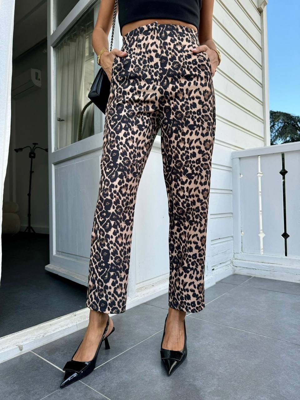 Λεοπάρ Cigarette Παντελόνι - Image 3