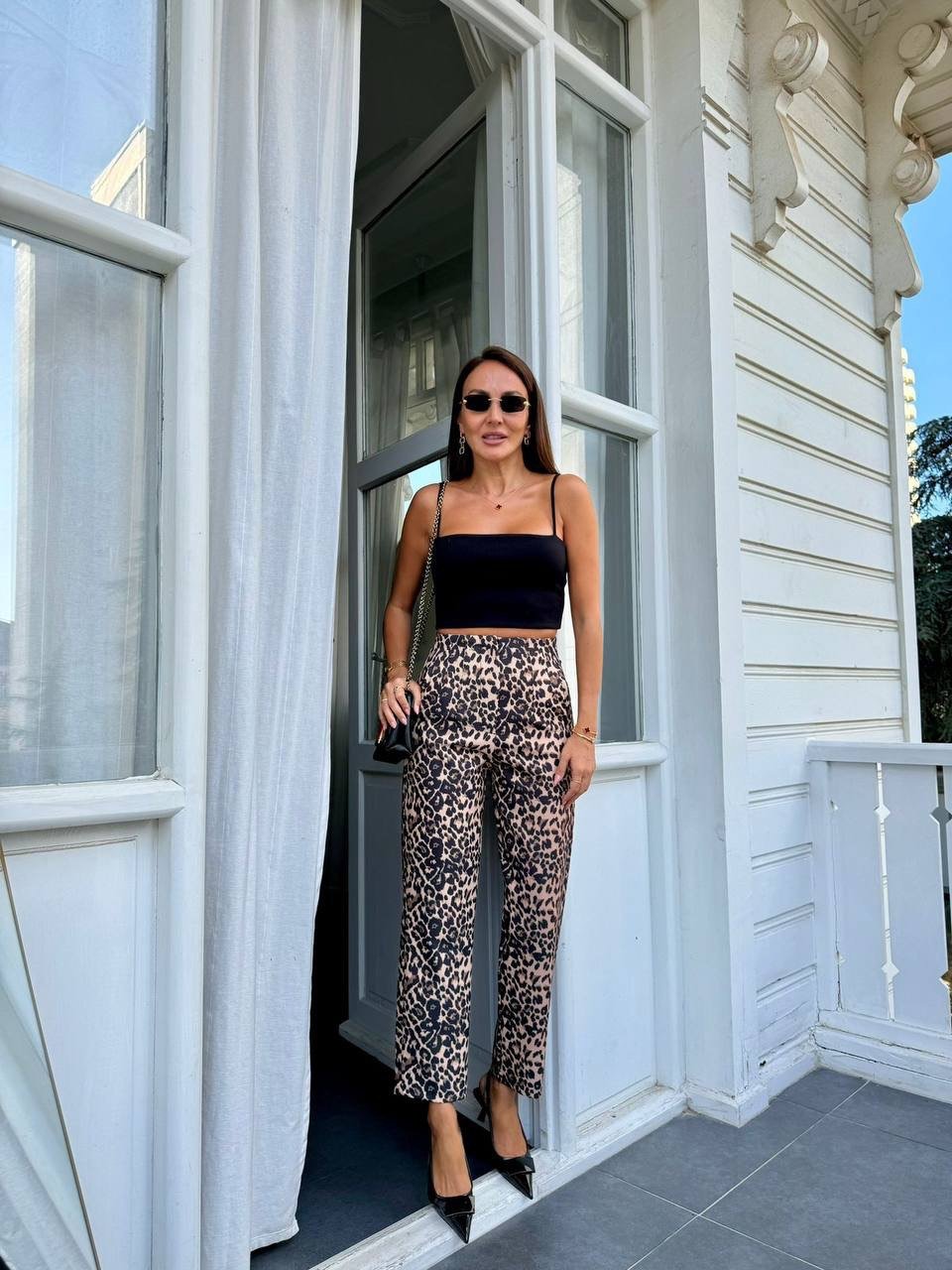 Λεοπάρ Cigarette Παντελόνι - Image 6