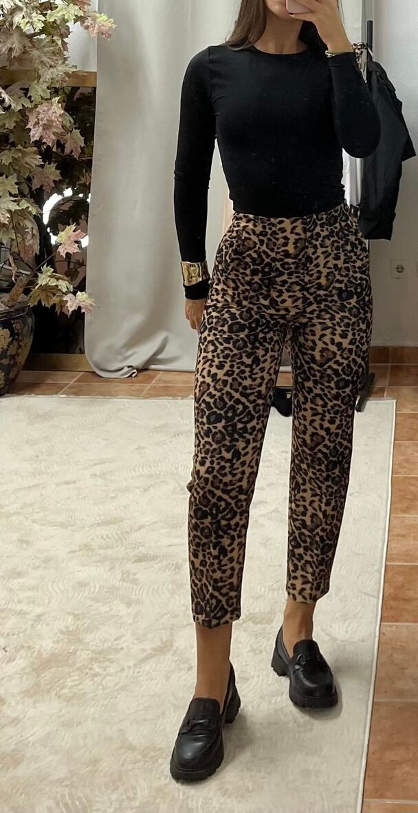Λεοπάρ Cigarette Παντελόνι - Image 7