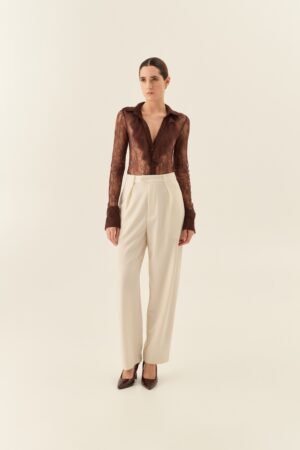 Alternative view of Δαντελένιο Elegance Κορμάκι