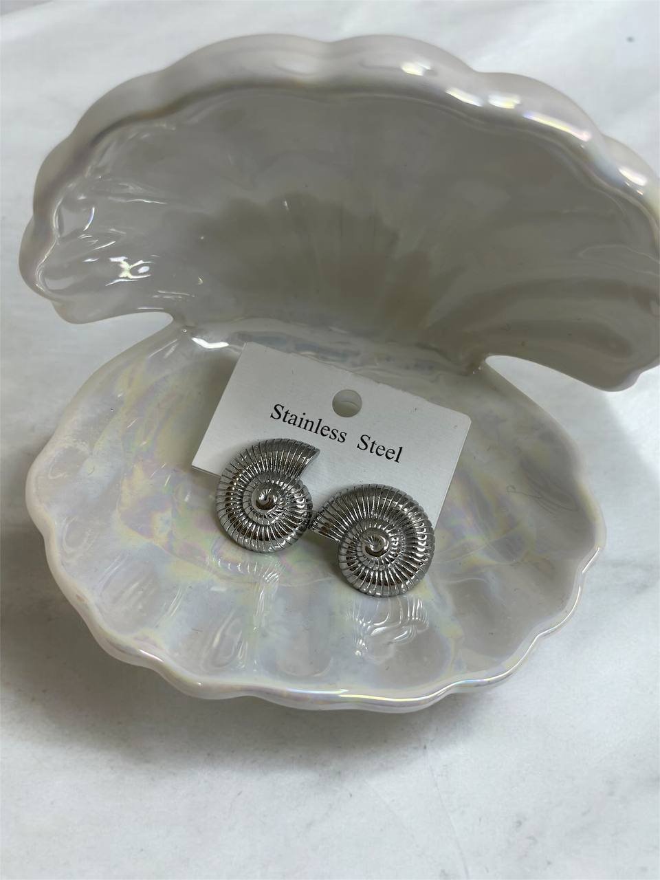 Twisted Shells Silver