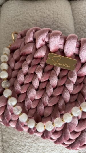 Alternative view of Velvet ροζ gold Marshmallow