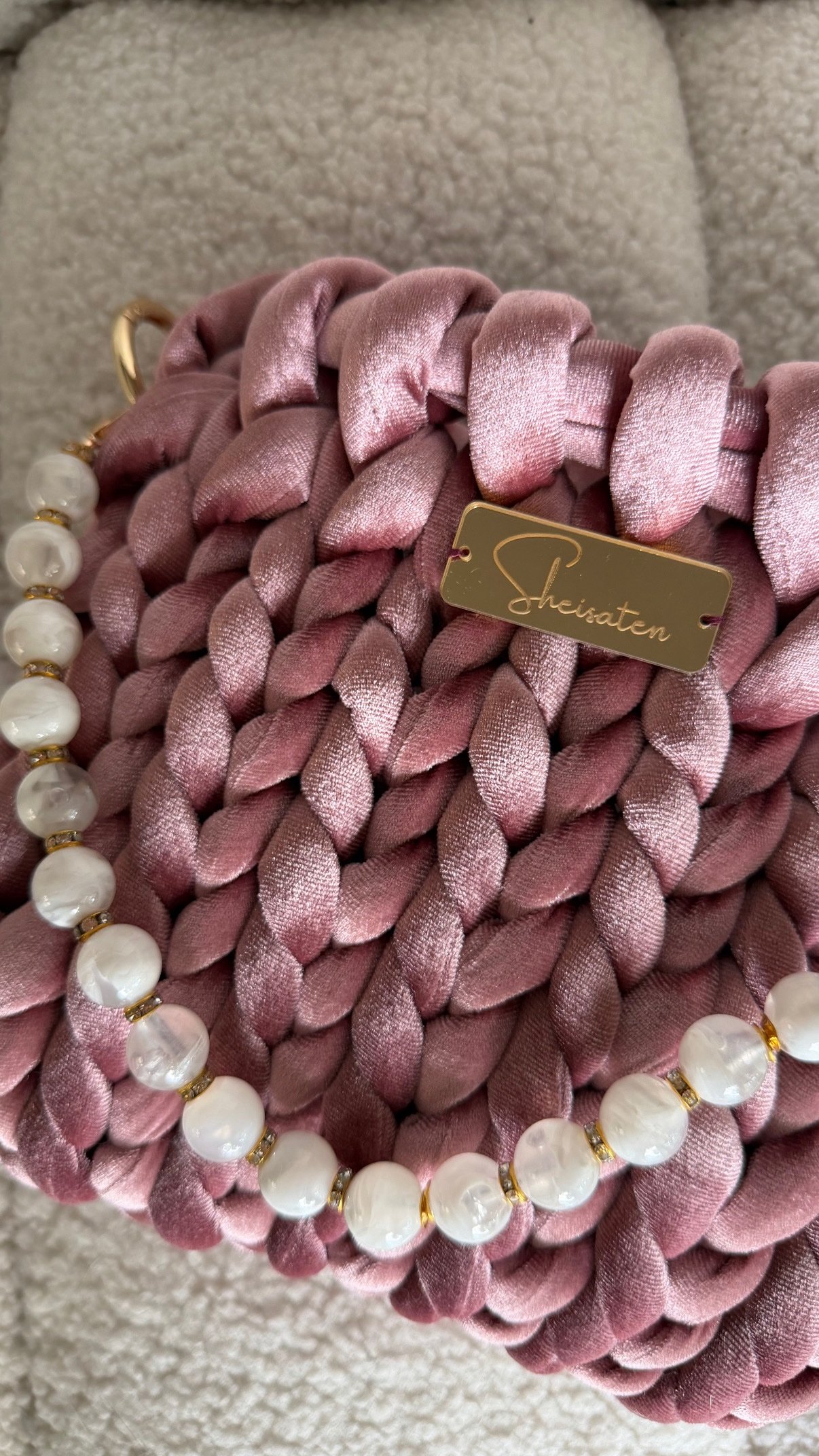 Velvet ροζ gold Marshmallow - Image 2