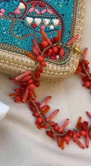 Coralia Red Necklace