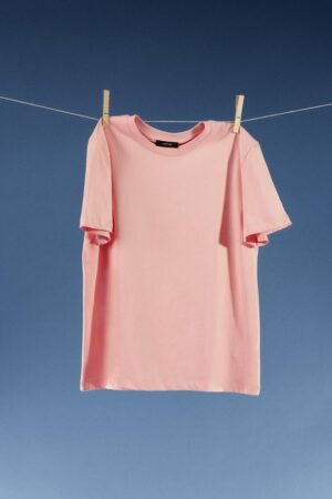 Basic Ροζ T-Shirt One Size