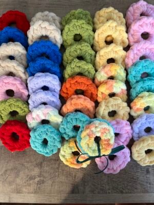 Alternative view of 🎁 Mystery Box με 5 Πλεκτά Λαστιχάκια (Random Colors)