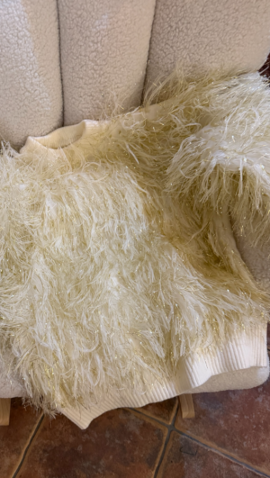 Fluffy Glam Πουλόβερ – One Size