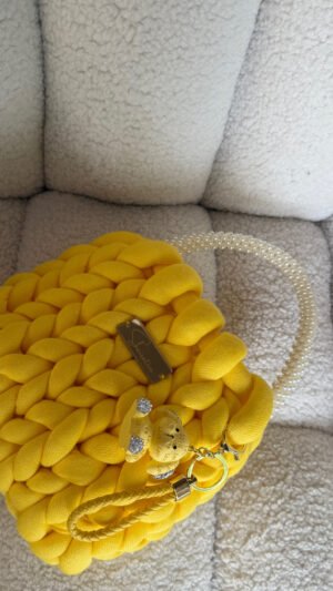 Marshmallow lemon bag μεσαίο