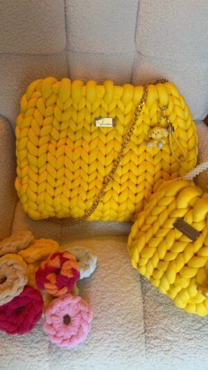 Alternative view of Marshmallow lemon bag Γιγας