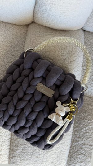 Marshmallow Γκρι bag μεσαίο