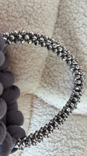 Alternative view of Marshmallow Γκρι bag μεσαίο Diamond