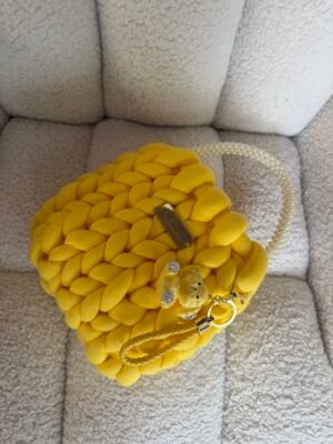 Alternative view of Marshmallow lemon bag μεσαίο