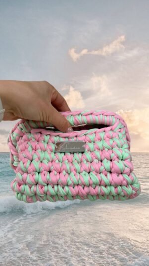 Bubblegum Clutch Bag