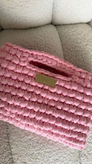 Alternative view of Rosé Bubble Clutch