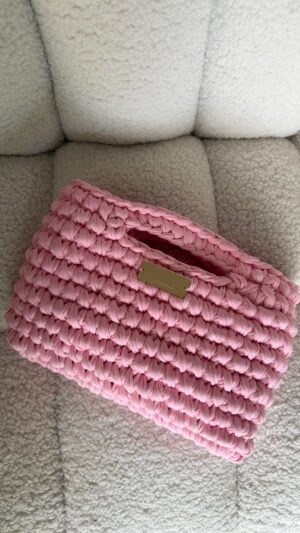 Rosé Bubble Clutch