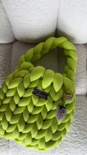 Marshmallow Green Bag