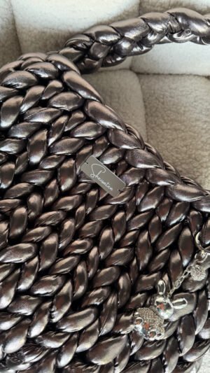 Alternative view of Marshmallow silver bag ΓΙΓΑΣ