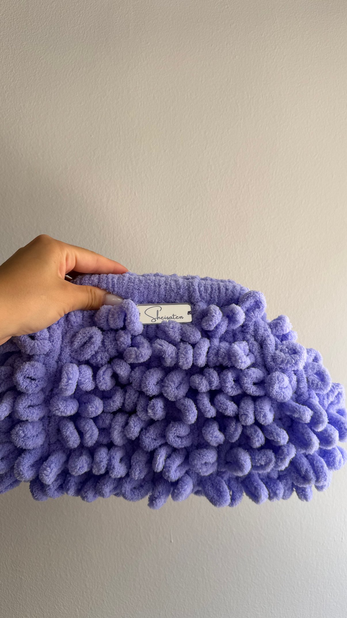 Puffy Bag μοβ