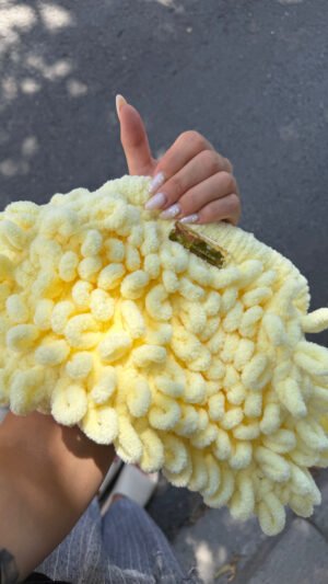 Puffy Bag λεμόνι