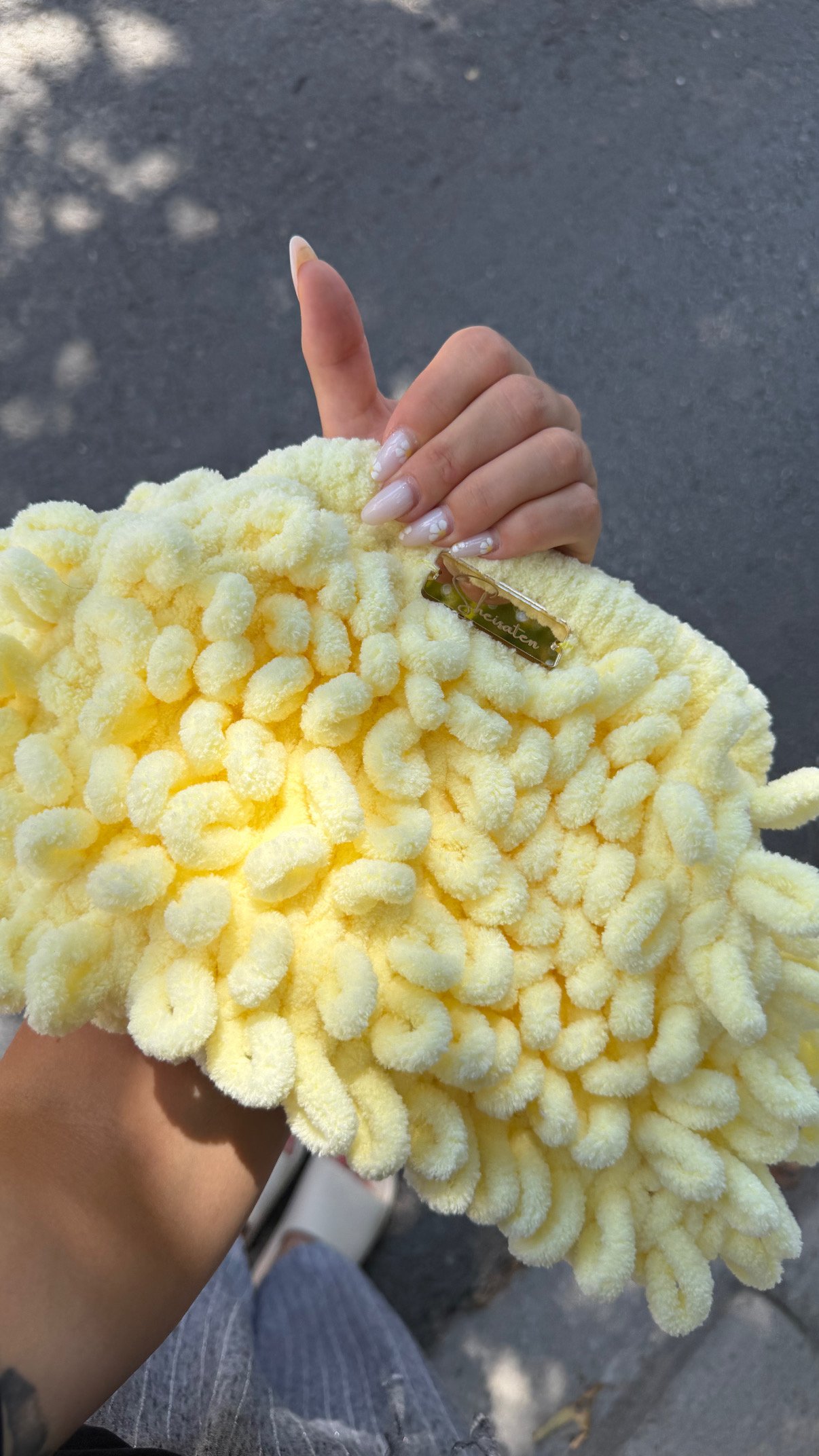 Puffy Bag λεμόνι