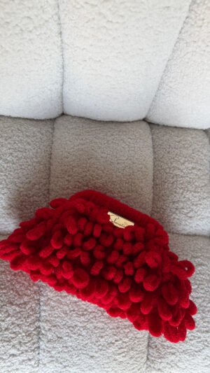 Mini Puffy Bag Red