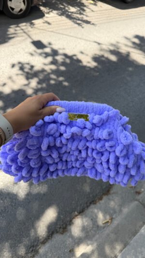 Alternative view of Puffy Bag μοβ
