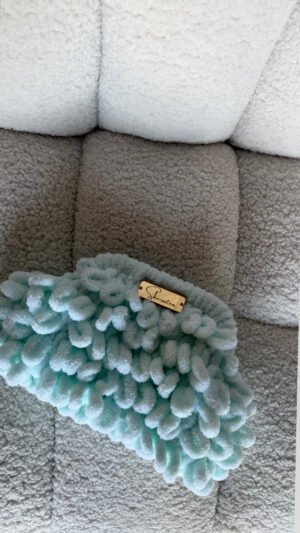 Mini Puffy Bag light blue