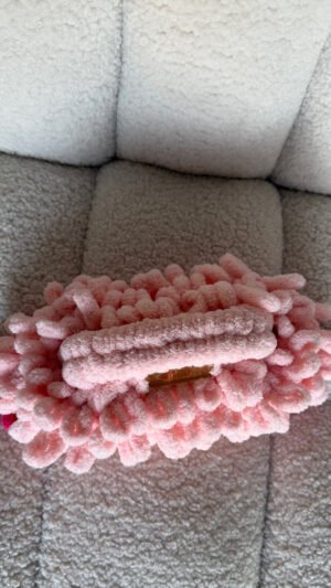 Alternative view of Mini Puffy Bag ροζ & φουξ
