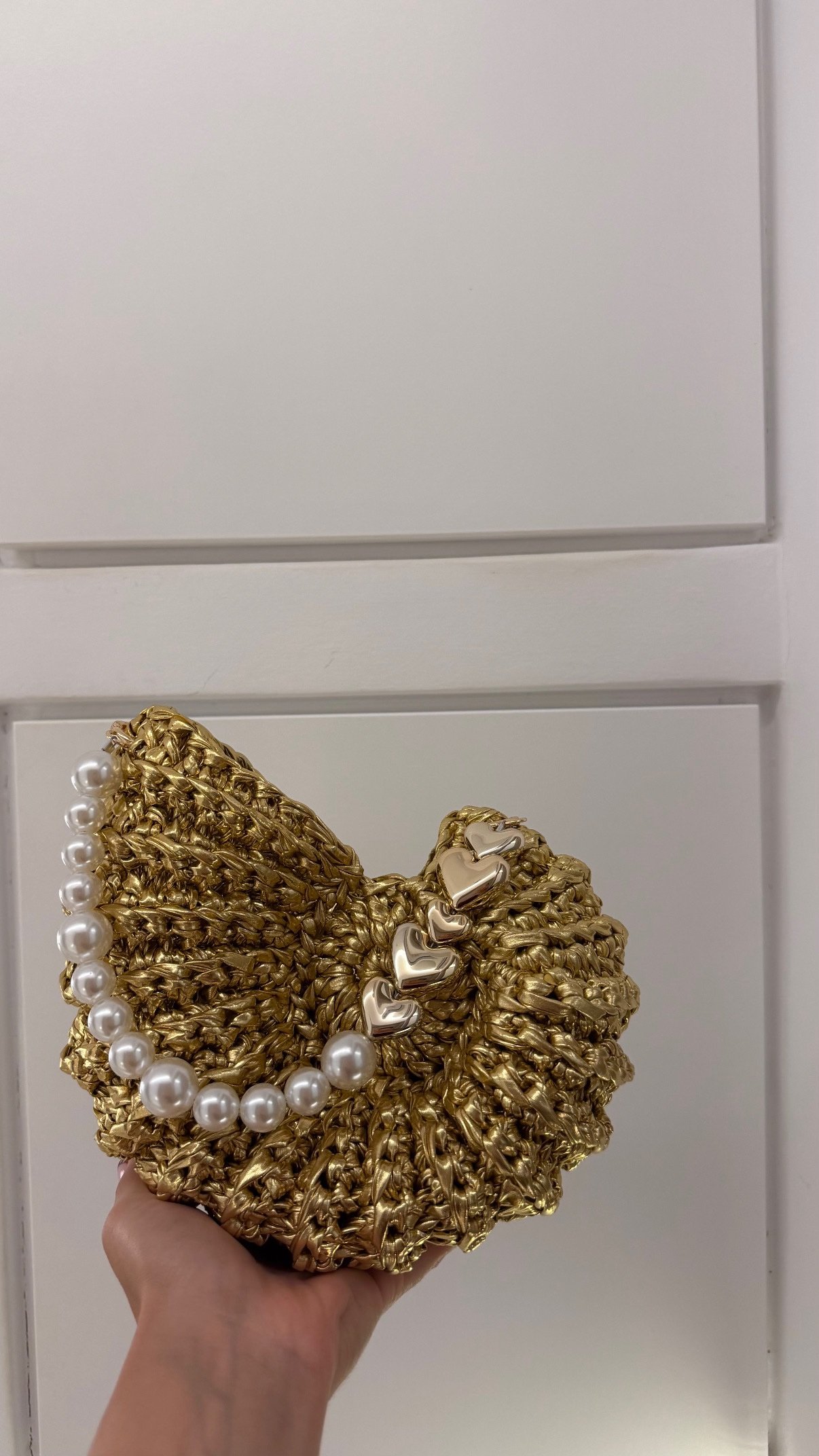 Πλεκτό premium κοχύλι golden - Image 4